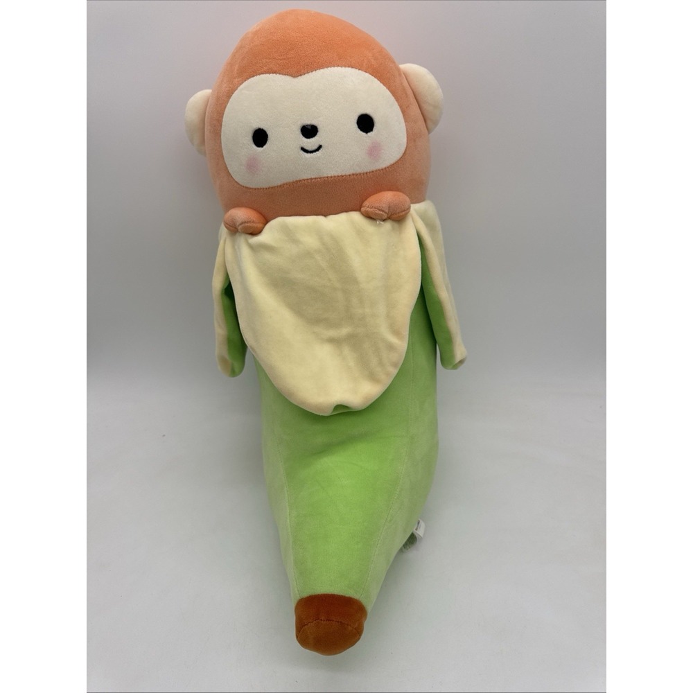 Takashoji  Monkey in Green Banana 20" Plushie Excellent Condition